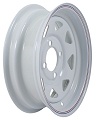 12x4 Galvanized Steel Spoke Trailer Wheel 4x4 Lug