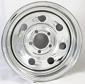 15x5 inch Steel Chrome Tail Gunner Wheel 5 Lug