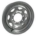 16 x 6 Galvanized Steel Spoke Trailer Wheel 8 Lug